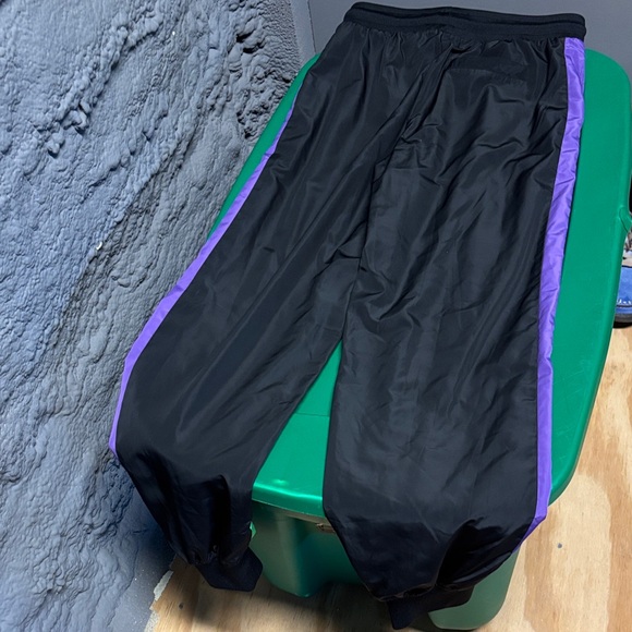 Forever 21 Color Block Joggers in Black, Green, and Purple - Picture 4 of 6